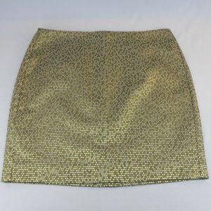 Banana Republic Metallic Shimmer Mini Skirt - NWT
